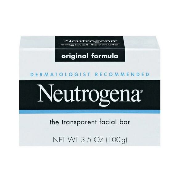 Neutrogena The Transparent Facial Bar Original Formula, 3.5 Oz. Each (Pack of 2) - Picture 2 of 8